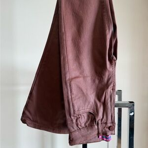 Edikted Chocolate Brown Pants